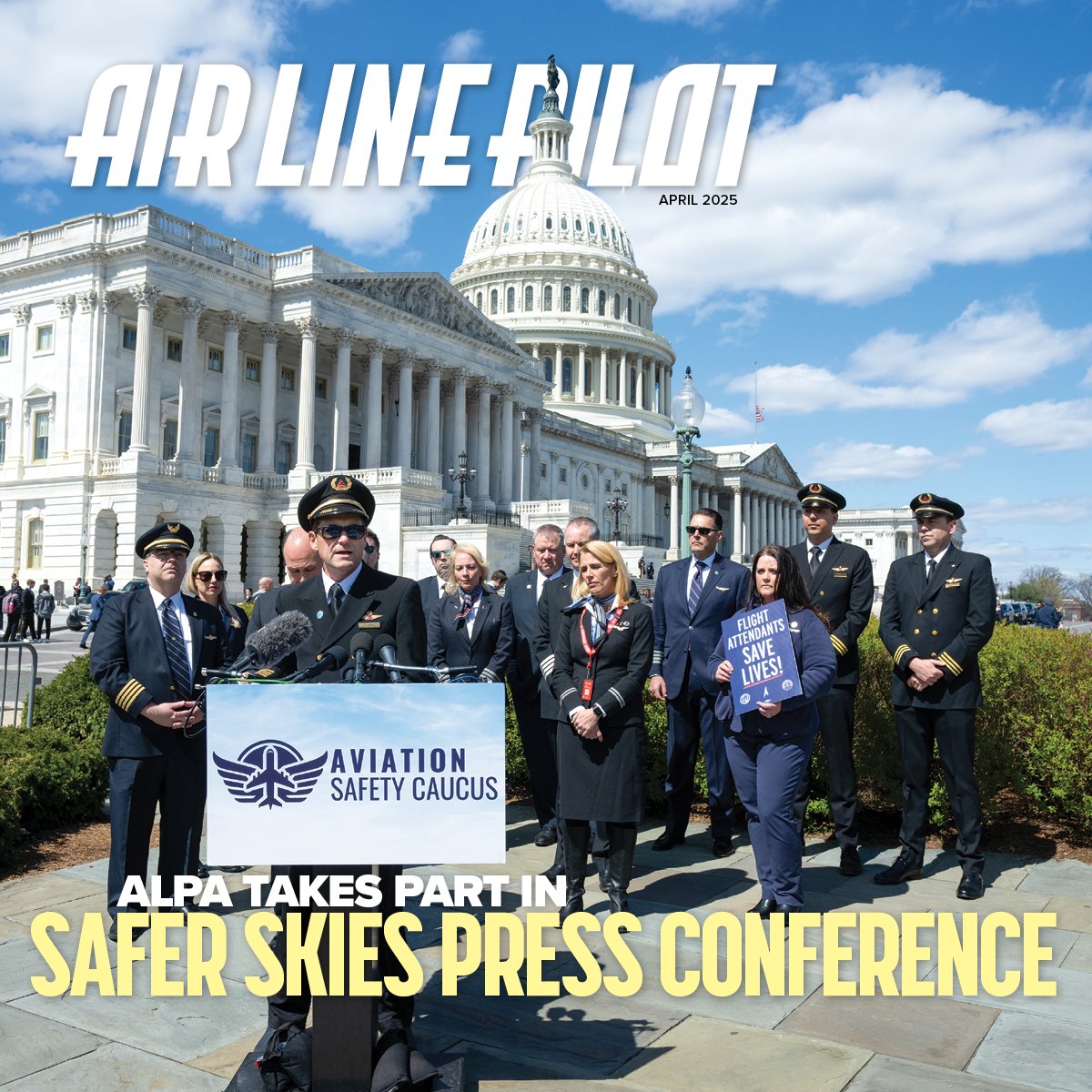 Air Line Pilots Association (@alpapilots) on Twitter photo The April edition of our magazine is out! In this issue:
✅ “Hands-On Safety and Security Experts,” by <a href="/ALPAPresident/">Capt. Jason Ambrosi</a>
✅ In the Aftermath of a Tragedy: Support for Pilots After an Accident or Incident
✅ ALPA’s Single-Council Pilot Groups, and more!
🔗bit.ly/4lGCkif The April edition of our magazine is out! In this issue:
✅ “Hands-On Safety and Security Experts,” by <a href="/ALPAPresident/">Capt. Jason Ambrosi</a>
✅ In the Aftermath of a Tragedy: Support for Pilots After an Accident or Incident
✅ ALPA’s Single-Council Pilot Groups, and more!
🔗bit.ly/4lGCkif
