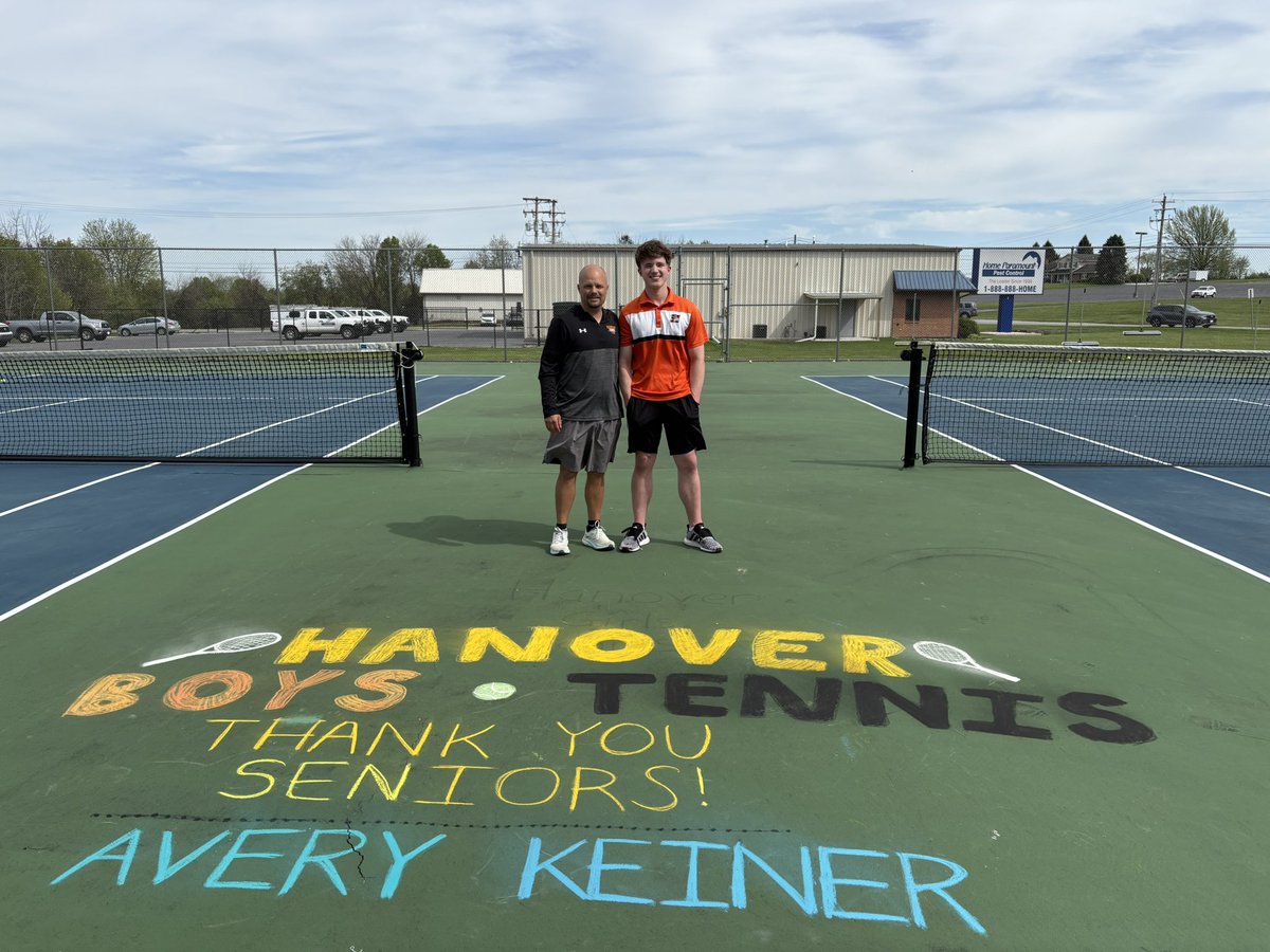 Congratulations to our senior Boys Tennis player!