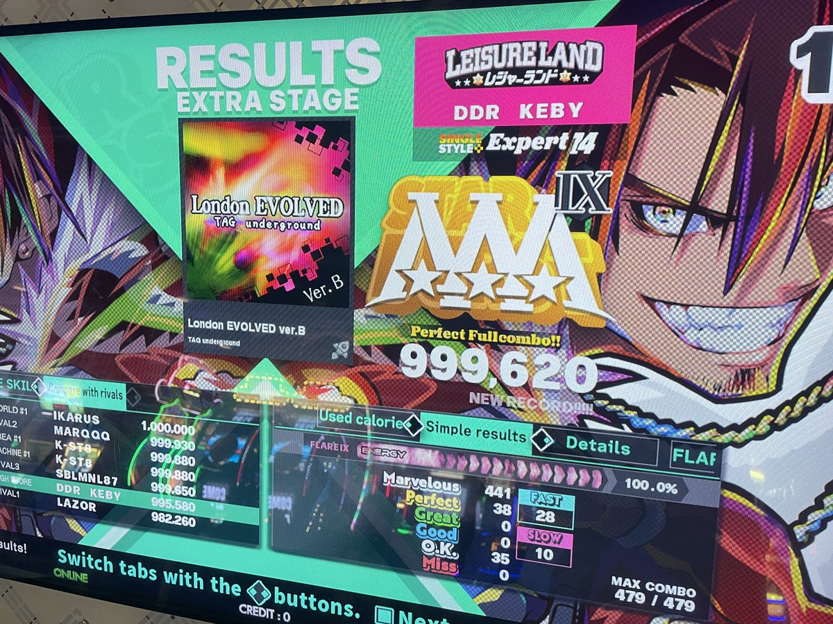 ddrkeby's tweet image. Recent scores I’m proud of. London evolved is done. Orca finished. Almost my first SDP on a 16 😮#DDR_WORLD