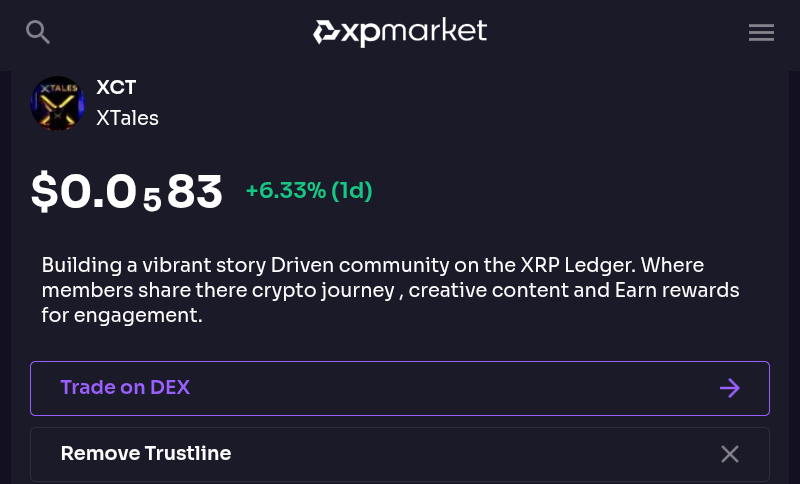 CKJCryptonews's tweet photo. Open my phone what do I see $XCT #Xtales melting portfolios Globally
$XCT +6%
$XCT location @xpmarket https://t.co/giWPSVZrYp