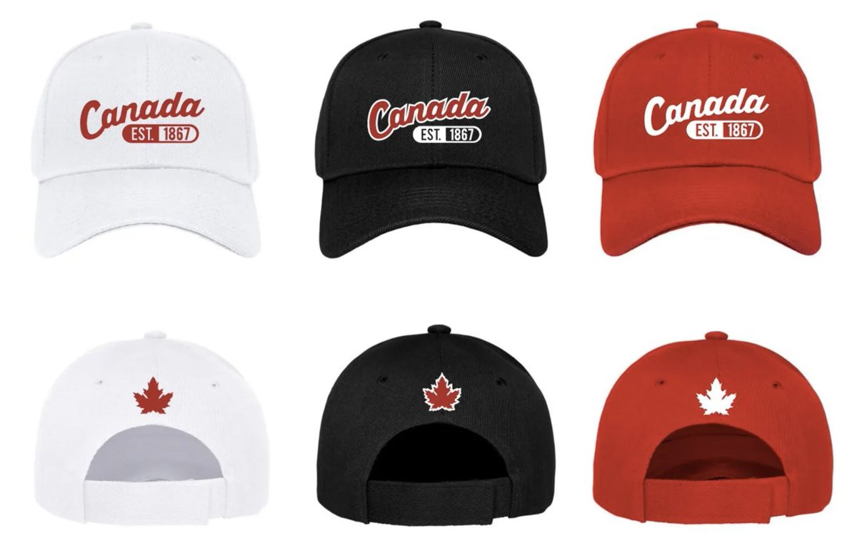 Canada Est 1867 Baseball Hat - Canada Pride Dad Cap - Canadian Pride cap - Souvenir Canada Day Ball Cap - Red, White, or Black Canada Cap
etsy.com/ca/listing/452…
FREE SHIPPING
#CanadaStrong #MadeinCanada #Canadian #ballcap #souvenir #CanadaDay #etsyseller #freeshipping #etsygifts