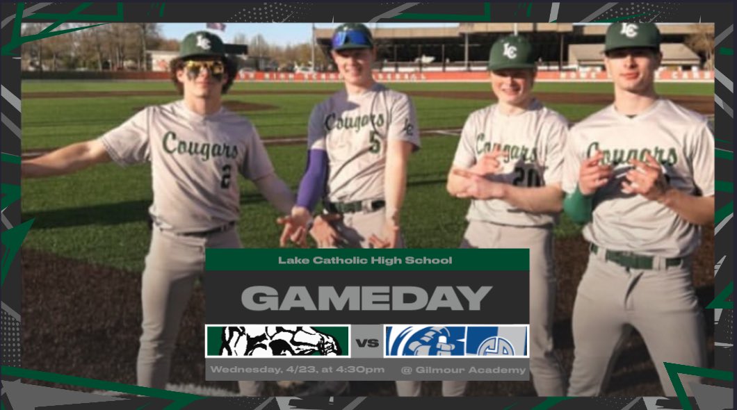 Lake Catholic Baseball (@lccougarbase) on Twitter photo Your superheroes are working on a busy week! They'll be taking their impressive 10-0 record to Gilmour to take on the Lancers at 4:30pm on Wednesday! Be there to cheer them on and make some noise! <a href="/lakecatholic/">Lake Catholic</a> Your superheroes are working on a busy week! They'll be taking their impressive 10-0 record to Gilmour to take on the Lancers at 4:30pm on Wednesday! Be there to cheer them on and make some noise! <a href="/lakecatholic/">Lake Catholic</a>