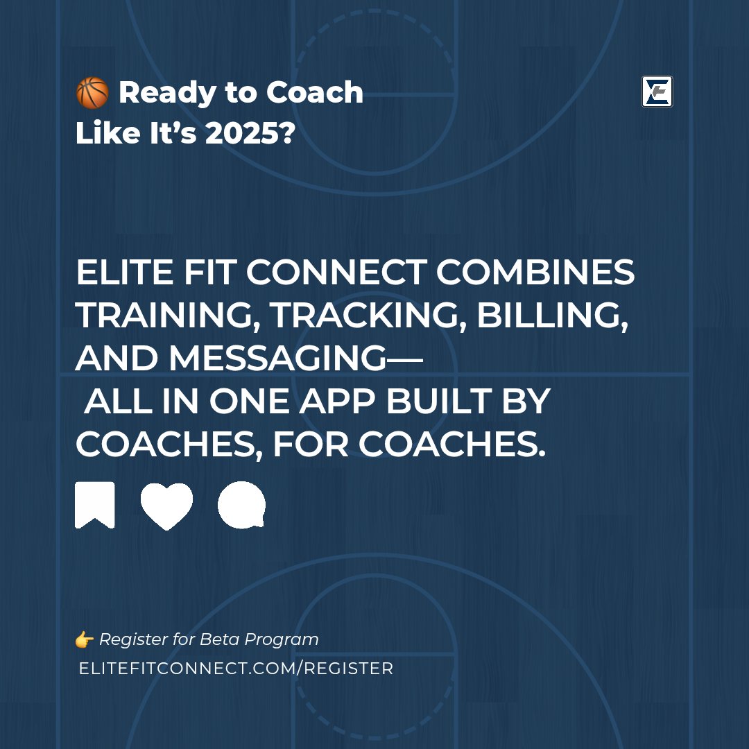 EliteFit24's tweet image. Coaching apps should help you do less, not more.

That’s why I built Elite Fit Connect — a platform that combines everything serious coaches actually need.

📲 Join the beta → elitefitconnect.com/register
#BasketballCoach #EliteFitConnect #CoachingSoftware #TrainerLife #SportsTech