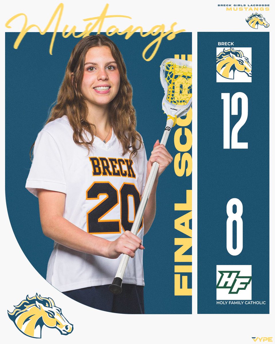 BreckAthletics's tweet photo. #BreckGLAX defeated Holy Family tonight! They are back in action Thursday, April 22 against Holy Angels! https://t.co/XaOfih1BH8