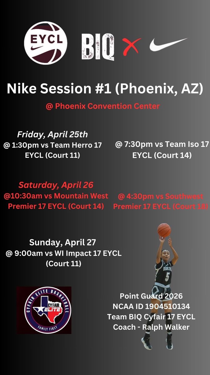 Fre Vowels (@frevowels) on Twitter photo So excited for the first live session this weekend! Come watch us work at the Tournament of Champions in Phoenix, Arizona!! 💪🏽🔥
<a href="/the_CoachWalker/">The_CoachWalker</a> <a href="/CFEliteSports/">CyFair Elite Sports</a> <a href="/BIQEliteBball/">BIQ Elite Basketball</a> <a href="/TheYemnasium/">Yemnasium Training</a> <a href="/PennWBB/">Penn Women's Basketball</a> <a href="/HarvardWBB/">Harvard Women's Basketball</a> <a href="/BSublet/">BSUB</a> So excited for the first live session this weekend! Come watch us work at the Tournament of Champions in Phoenix, Arizona!! 💪🏽🔥
<a href="/the_CoachWalker/">The_CoachWalker</a> <a href="/CFEliteSports/">CyFair Elite Sports</a> <a href="/BIQEliteBball/">BIQ Elite Basketball</a> <a href="/TheYemnasium/">Yemnasium Training</a> <a href="/PennWBB/">Penn Women's Basketball</a> <a href="/HarvardWBB/">Harvard Women's Basketball</a> <a href="/BSublet/">BSUB</a>