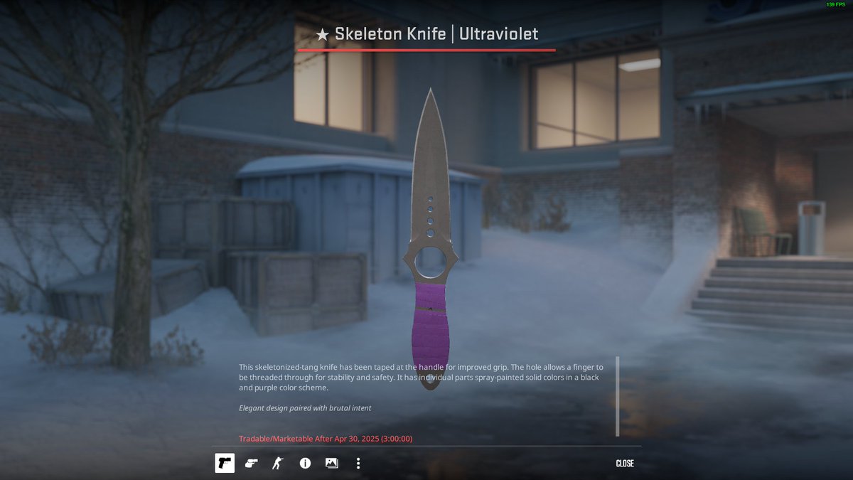 yosoykush's tweet image. 😎Skeleton Knife Ultraviolet Giveaway
😎Follow me+Like+Retweet
😀Tag a friend
🤠Rolling April 26 on stream, more entries on stream
