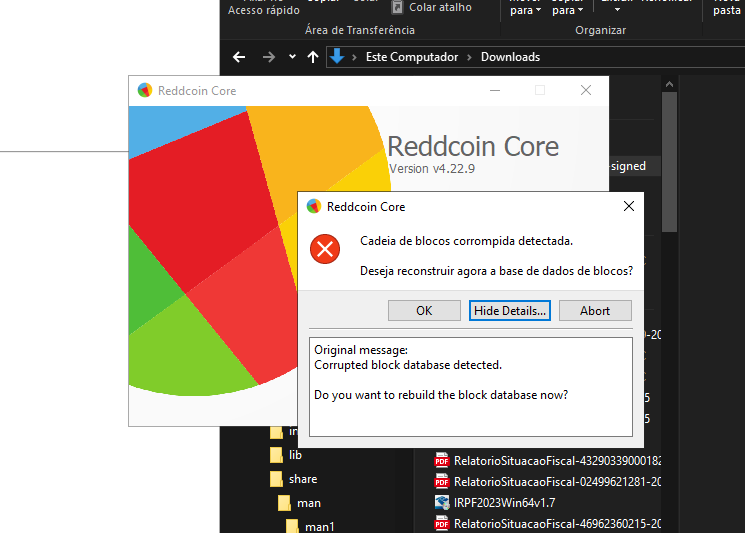MatiaTiago's tweet photo. @ReddCoinNotes How to solve this? https://t.co/Ew91IySBTd