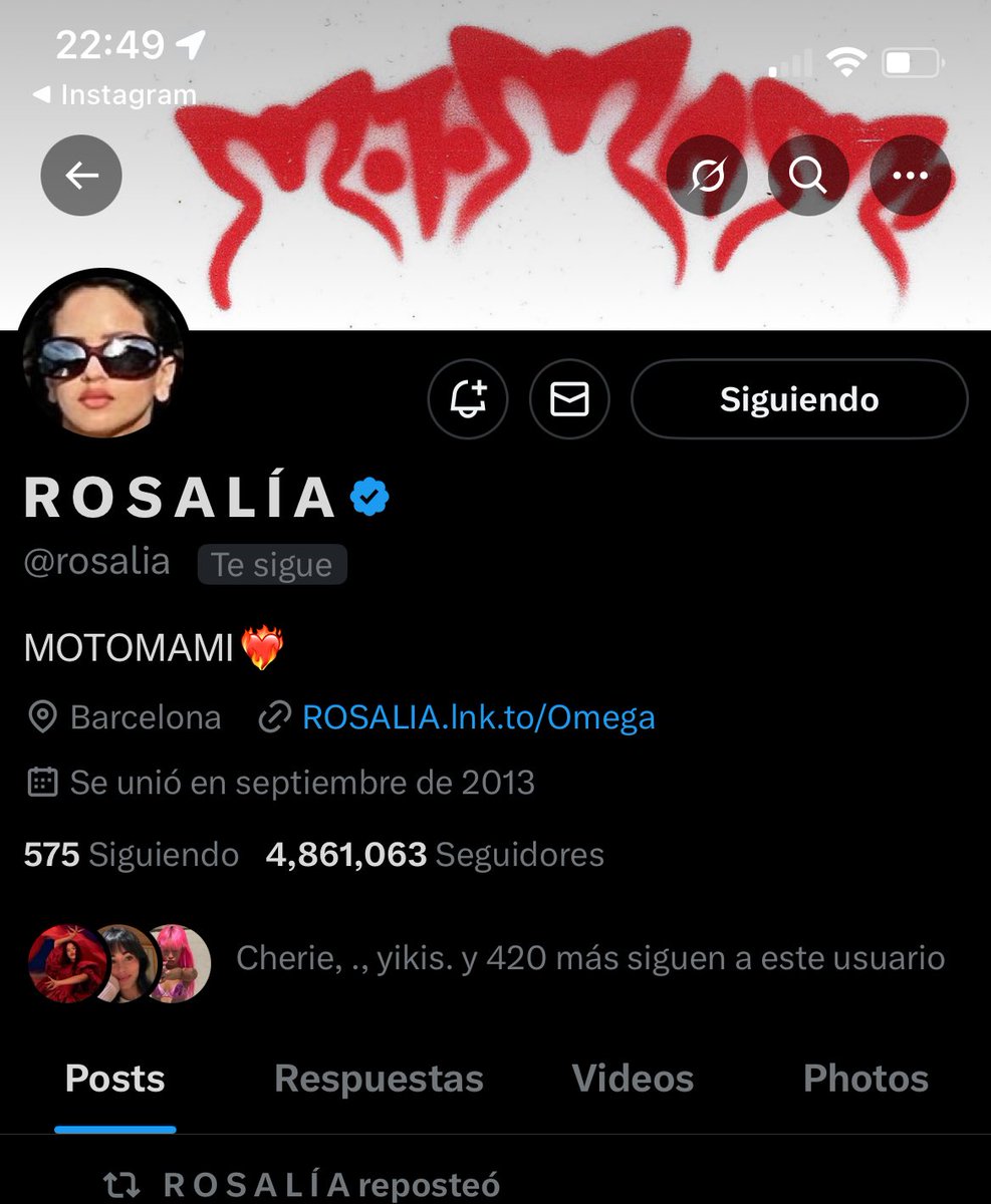 versacethv's tweet image. A ROSALÍA ME SEGUIU PORRAAAAAAAAAAAAAAAAAAAAAAAAAAAAaa 😭😭😭😭😭😭😭😭😭😭😭😭😭😭💞💞💞💞💞💞💞💞💞💞💞💞💞💞