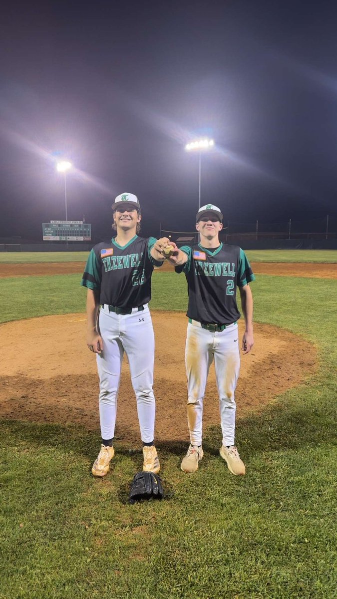 Combined No hitter tonight against Marion with <a href="/FinnMoss22/">Finn Moss</a> 5IP 7 Ks 0H