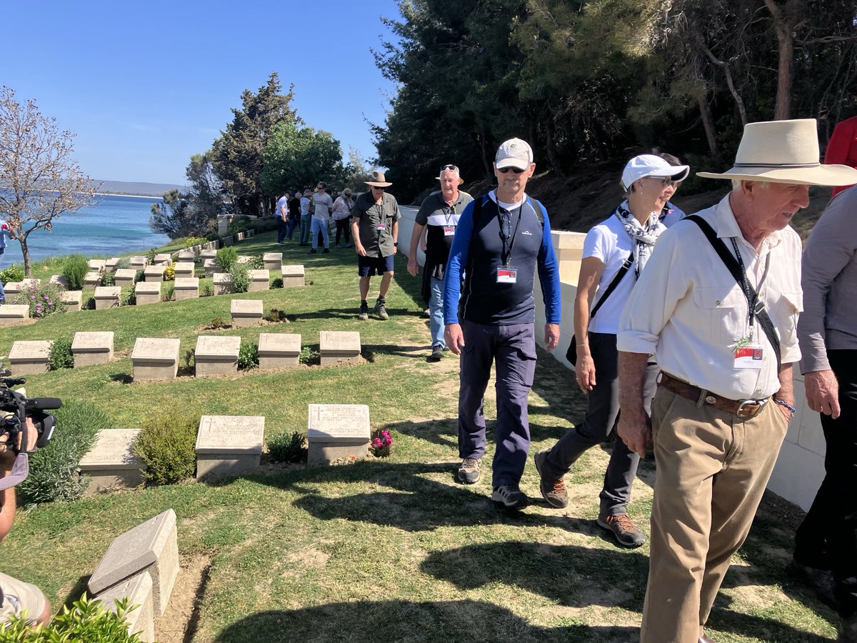 Australian officials are expecting the biggest crowd at the Gallipoli Dawn Service since the centenary in 2015 ..and among the Anzac pilgrims some amazing stories. Even after 110 years emotions still run high among families of the fallen.#7NewsMelb