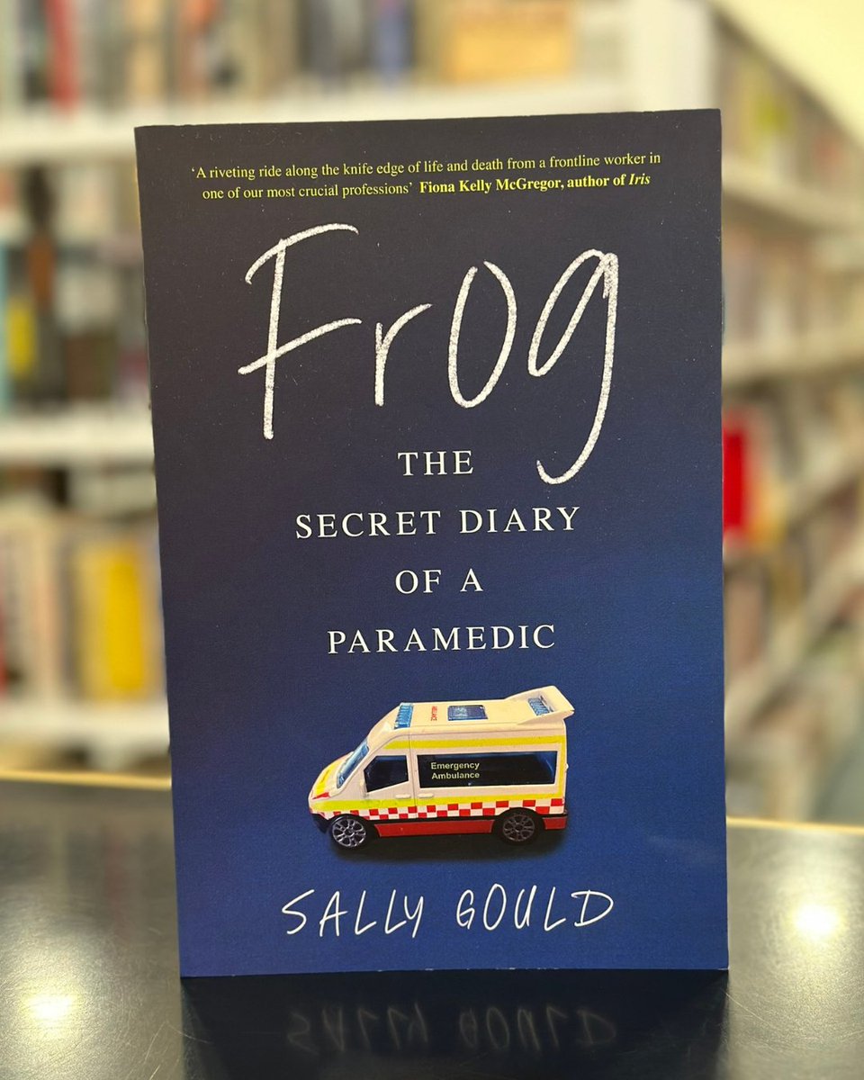 Ever wondered what it’s like to be a first responder?

Frog, The Secret Diary of a Paramedic shines a light on the little-known daily life of the people sitting behind the wheel in the ambulance, with flashing lights and sirens blasting.

In Frog, the award-winning debut author