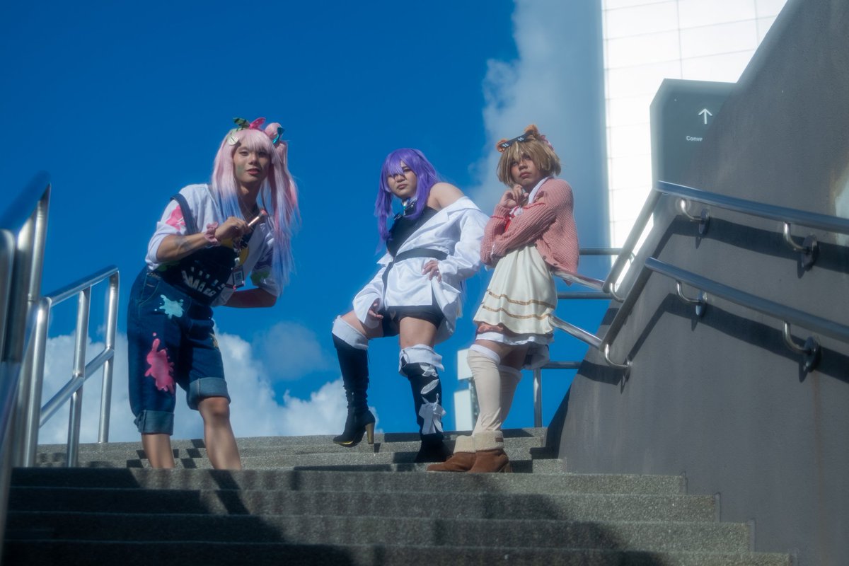 MaouVinnie's tweet photo. Area15 cosplay completed
Had fun cosing as area15
Moona: @NiiyaCos
Iofi: @Nobody_2114
Risu:Me
#moonart #risuart #ioart
#area15 #hololiveID
@ayunda_risu @moonahoshinova @airaniiofifteen https://t.co/rPh6PJHMcT