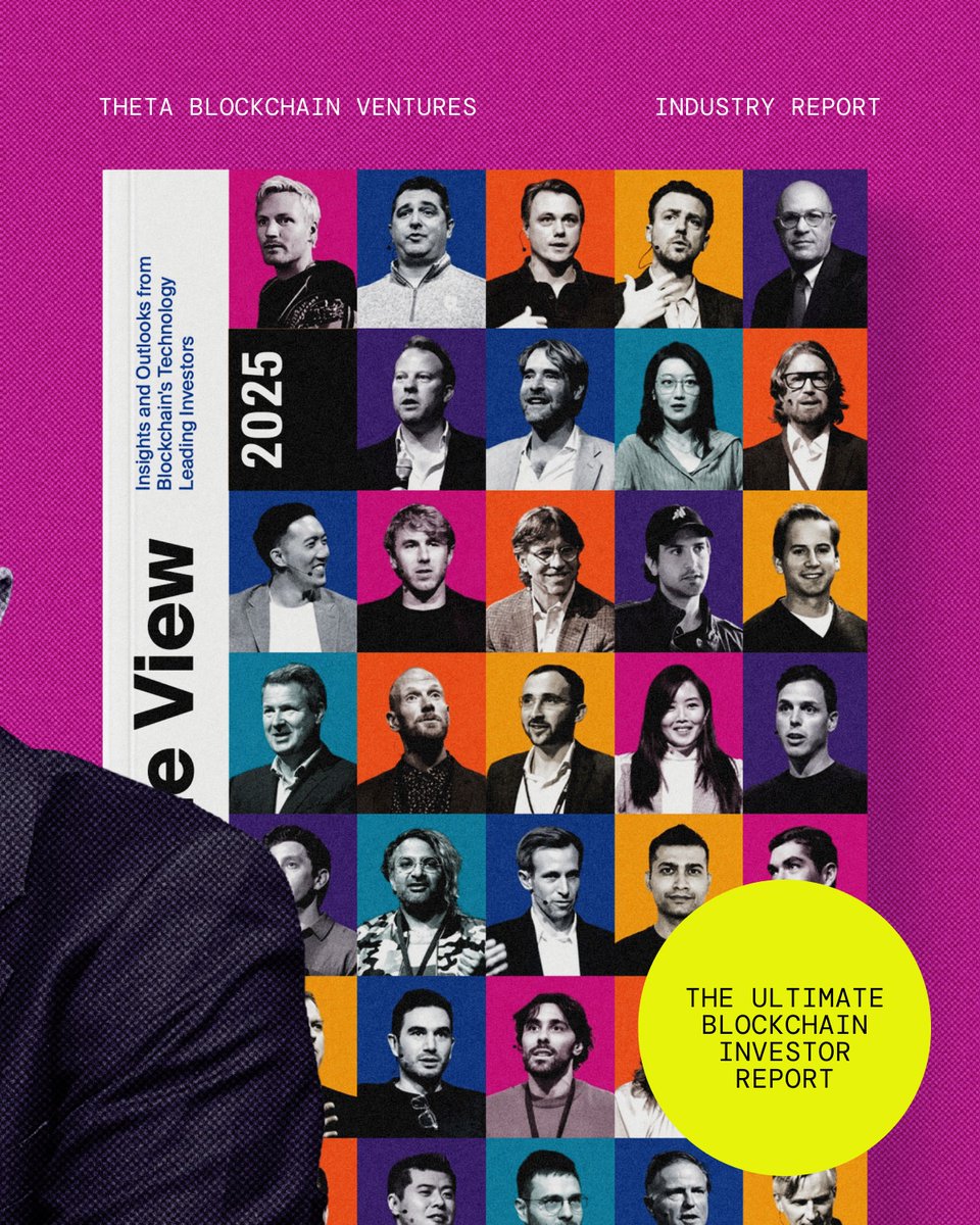 The Satellite View 2025
J. Christopher Giancarlo, Former CFTC Chairman, shares what’s next.
Access the full report: lnkd.in/ezKFFk44

The Satellite View is our annual Theta Blockchain Ventures industry report with insights from leading venture capitalists and founders on