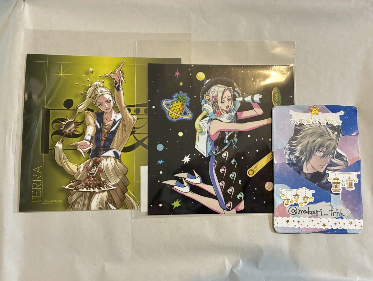 【交換】カリスマ 3周年 オンラインくじ

譲：Ｅ賞 ピザパテラ、CBテラ

求：Ｅ賞 ピザパ理解、集合

都内手渡し&gt;郵送

検索よりお気軽にお声掛けください！