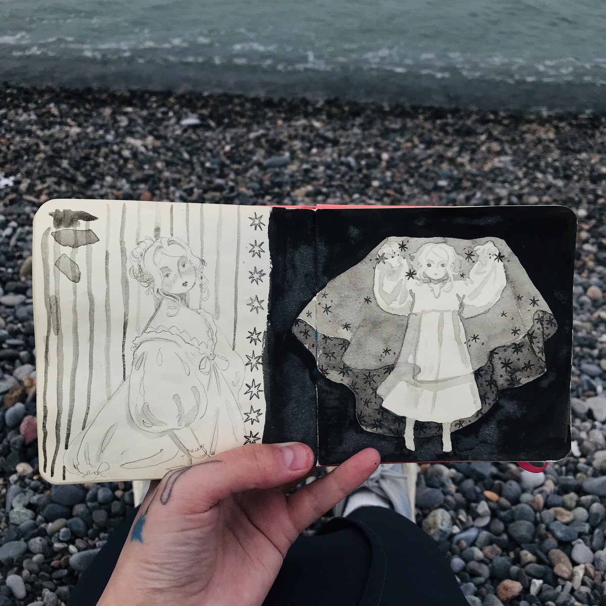 _arigate's tweet photo. Sketchbook https://t.co/2LnWHm0IeG