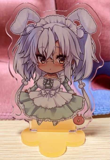 昨日うさメイド武蔵しゃんアクスタ来ました☺️
最近作ったアクスタみんな可愛い🥰と自画自賛😇😇 