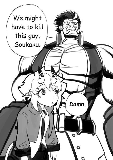 Soukaku's dad??
#BLAZBLUE #zzzero #Soukaku 