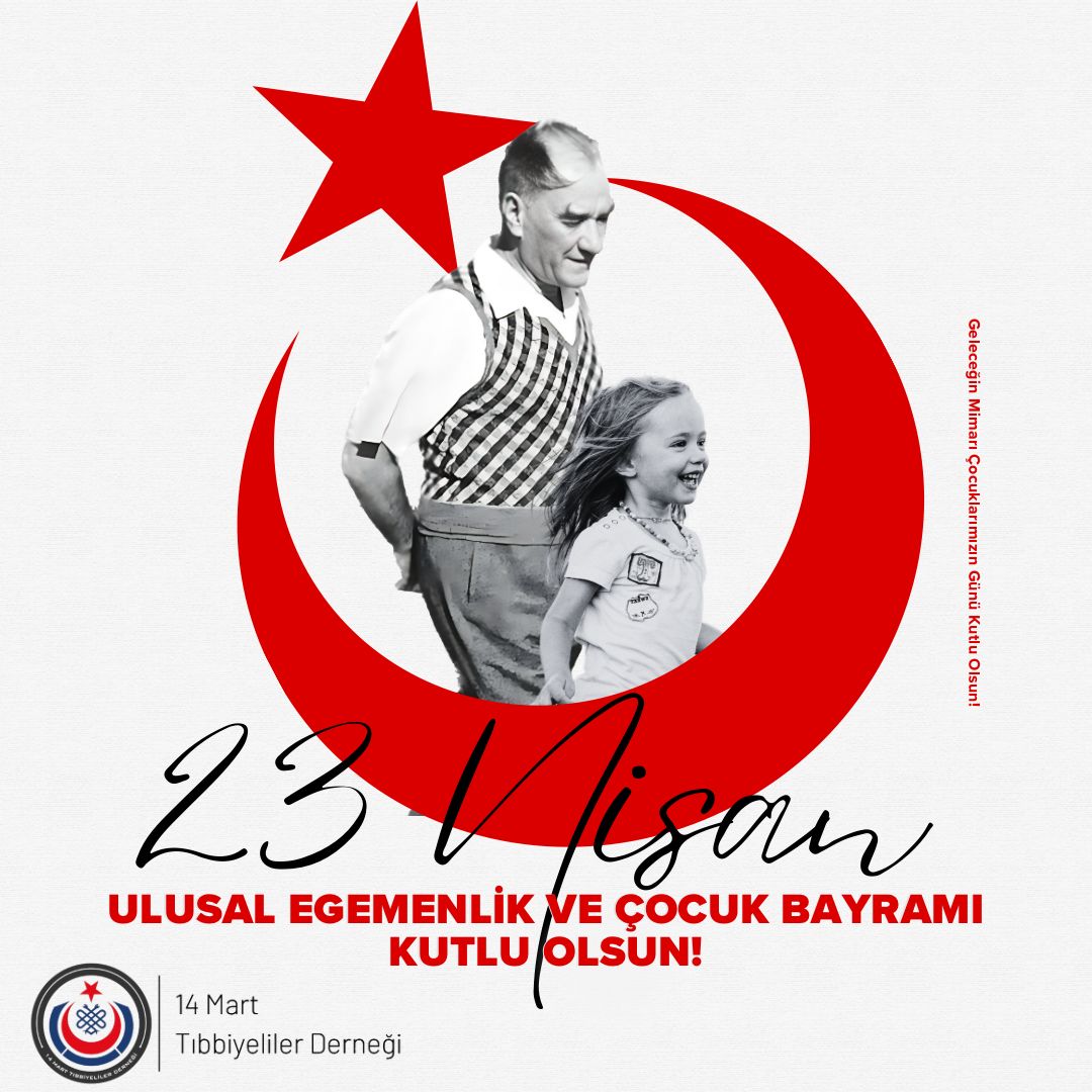 “Küçük hanımlar, küçük beyler! Sizler hepiniz geleceğin bir gülü, yıldızı ve ikbal ışığısınız. Memleketi asıl ışığa boğacak olan sizsiniz.”

23 Nisan Ulusal Egemenlik ve Çocuk Bayramımız Kutlu Olsun!