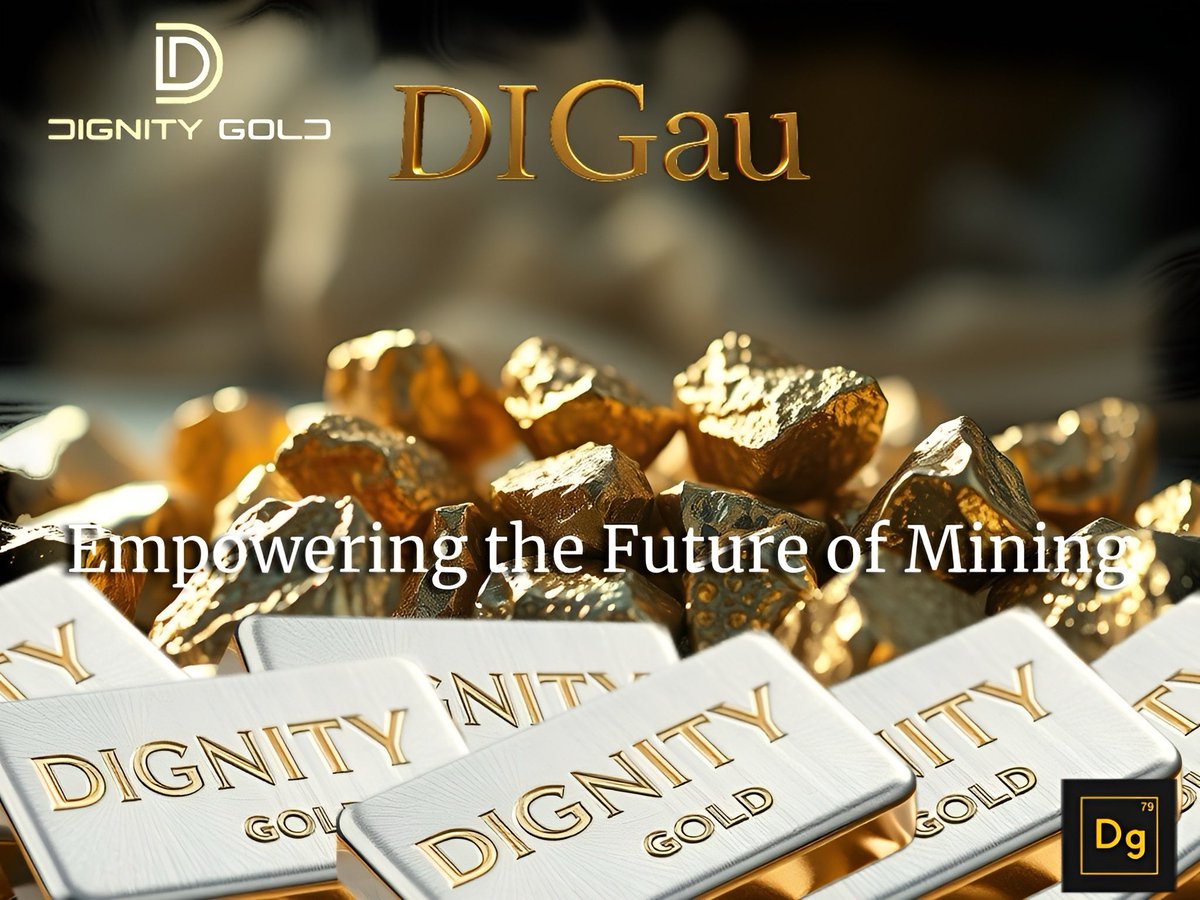 Rythmmad's tweet photo. #Dignitygold #ETH #BTC #Cryptolnvestor #GOLD #preciousmetals #cryptocurrencies $DIGau #DIGau #Gold #Mining #Commodities @KitcoNewsNow

https://t.co/ogMHTM4KXt

✨At Dignity Gold, they are committed to fostering the growth and success of U.S. based mining companies through their innovative Junior Mining Partnership Program🤝