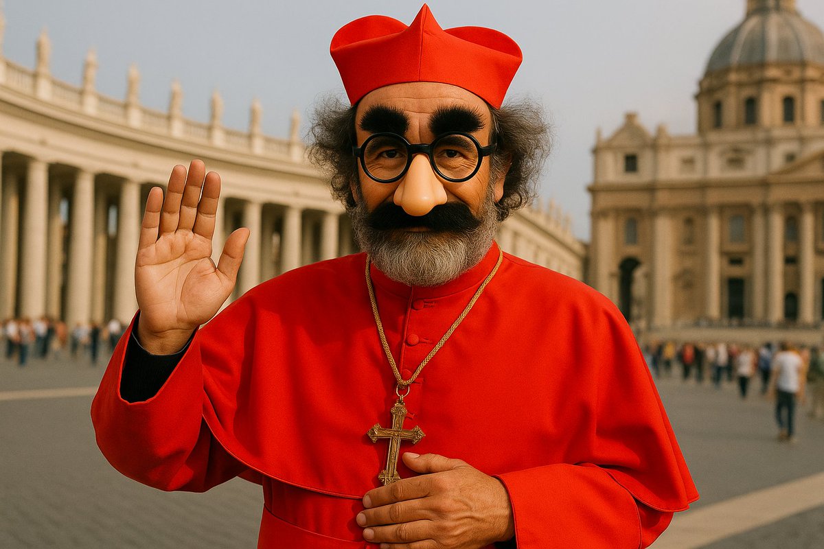 dalle_mid_sd's tweet photo. I’ve arrived in Rome for the Conclave. Please keep me in your prayers — I’ll keep you updated on all the details, of course.
#dalle4 https://t.co/4um3prhast