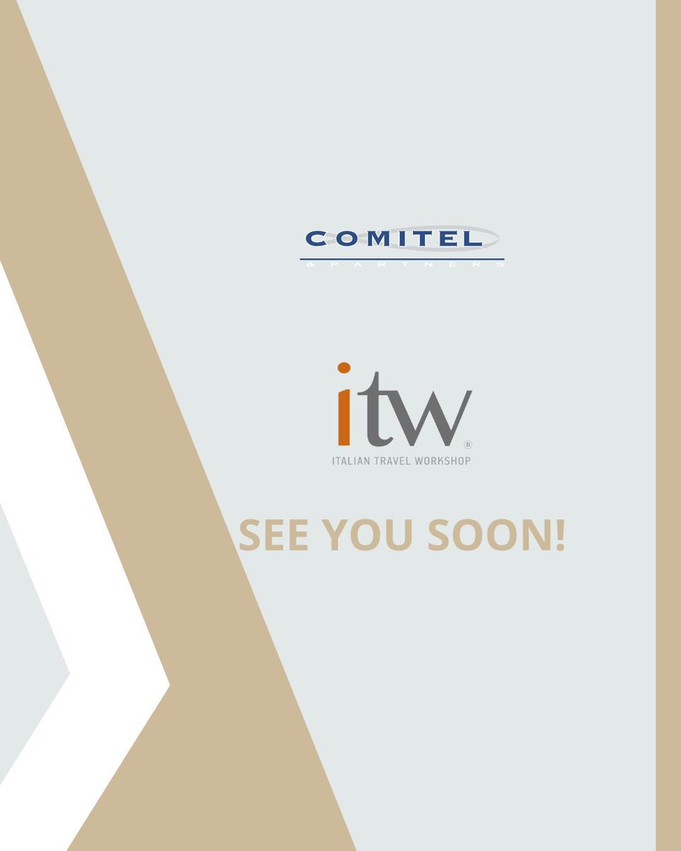 🇮🇹 L’Italian Travel Workshop torna a #Dubai. Vi aspettiamo il 28 aprile a #Dubai.    

🇬🇧 The Italian Travel Workshop is back in #Dubai. We look forward to seeing you on April 28th in #Dubai.