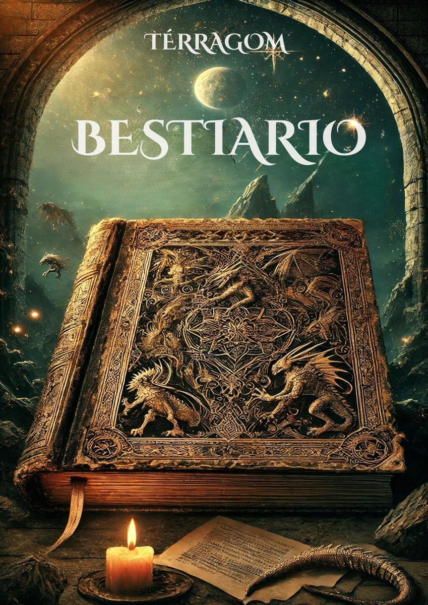 Hace poco recopilé el Bestiario de Térragom que estamos elaborando en el canal de Telegram y, aunque quedan especies (como los temidos silpa), he pensado que sería buena idea, en el Día del Libro, dejarlo en pdf por aquí:
drive.google.com/file/d/1qsSIOU…
¡Feliz Día del Libro!😊