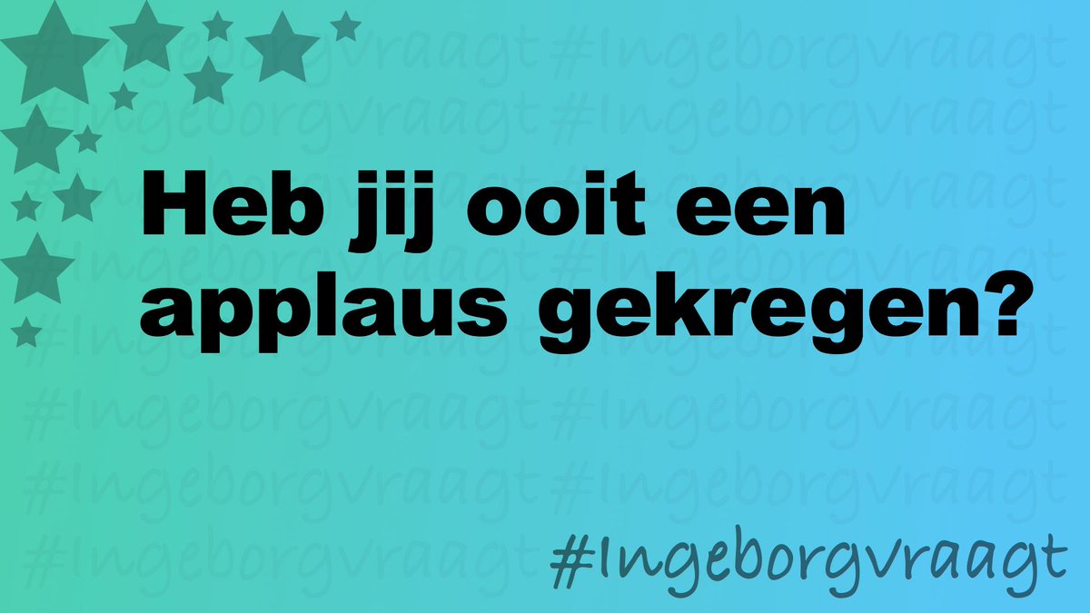 #IngeborgVraagt🍀😇 tweet media