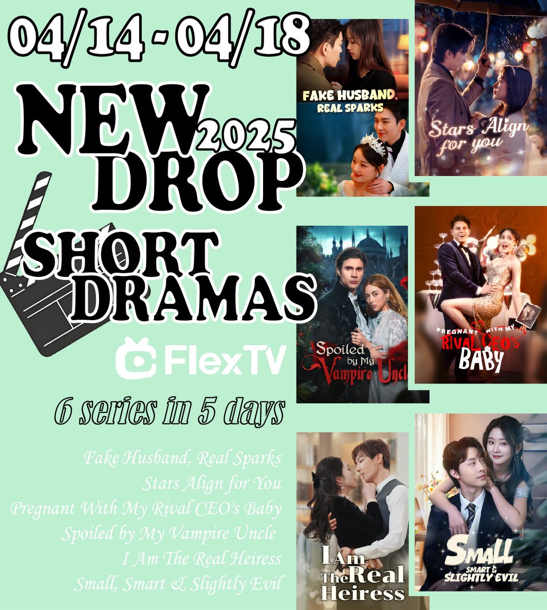 Weekly Highlights on FlexTV (April 14–18): Love, Lies, and Legacy Unfold in Six New Short Dramas

From April 14 to 18, 2025, FlexTV — the short drama platform under Mega Matrix Inc. (NYSE American: MPU) — launched six brand-new English short dramas, further solidifying its