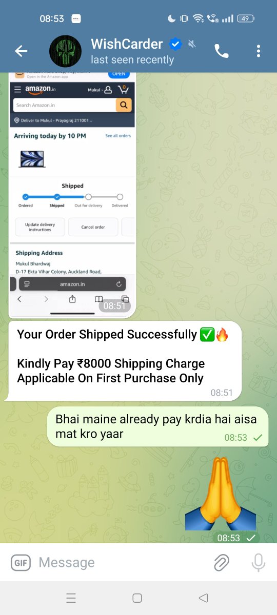 DuttaJaypee's tweet photo. Scam Alert - Wishcarder - This person is looting hard earned money of innocent people. #Scam #ScamAlert #wishcarder #cybercrime #cityunionbank https://t.co/ILqU5PJv5F