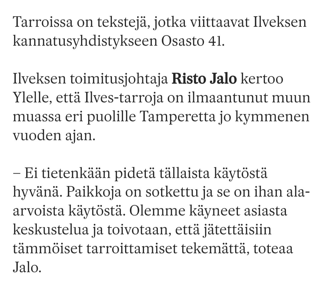 Vois ottaa omaan työhön lasten ja nuorten kanssa tän saman otteen: "en pidä tällaista hyvänä, toivon että jättäisitte tällaiset hommat tekemättä". Ja näin vaan kaikki ratkesi 🤷‍♂️