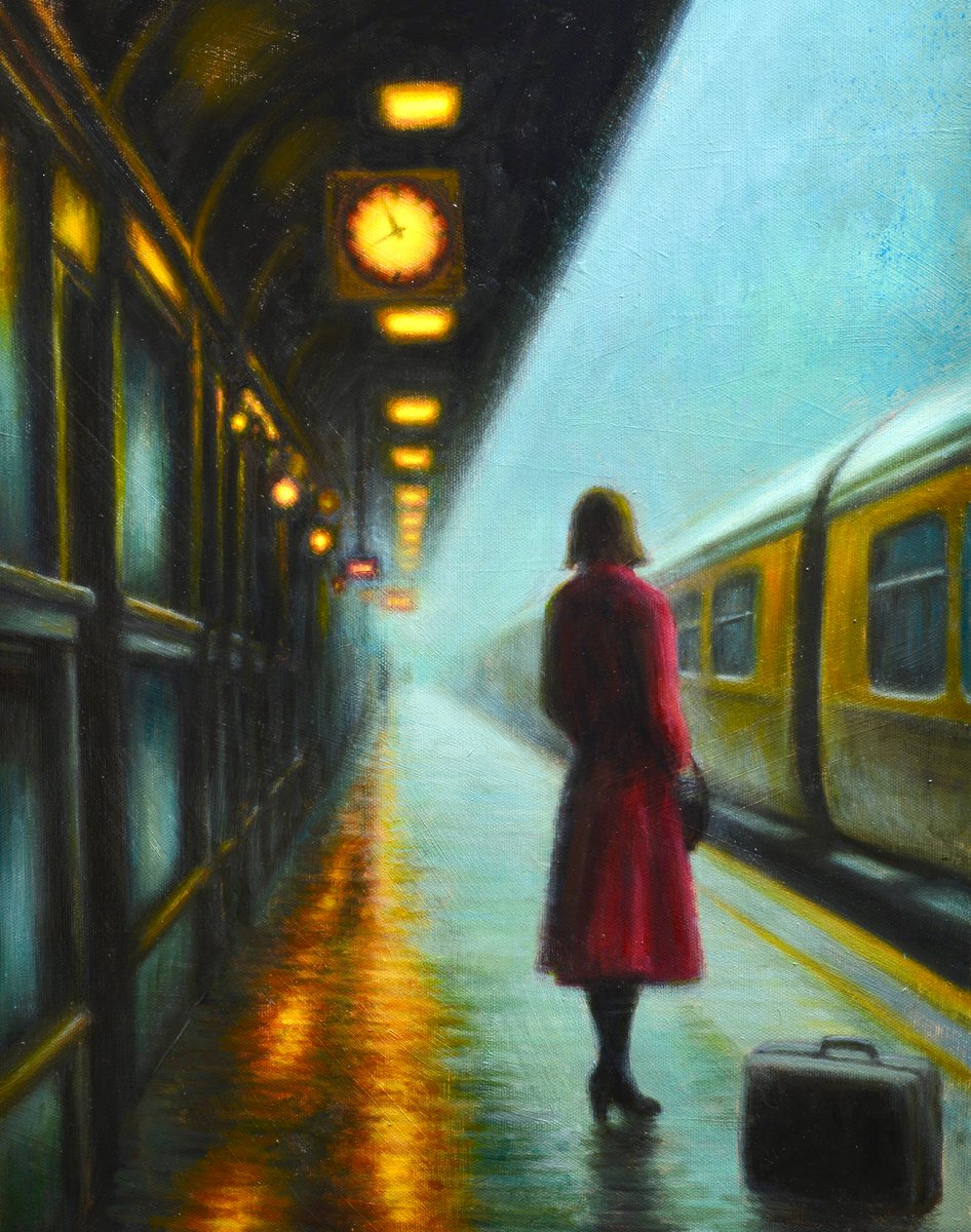 Just completed a painting ‘The Return’
Oil on linen 
50x40cm