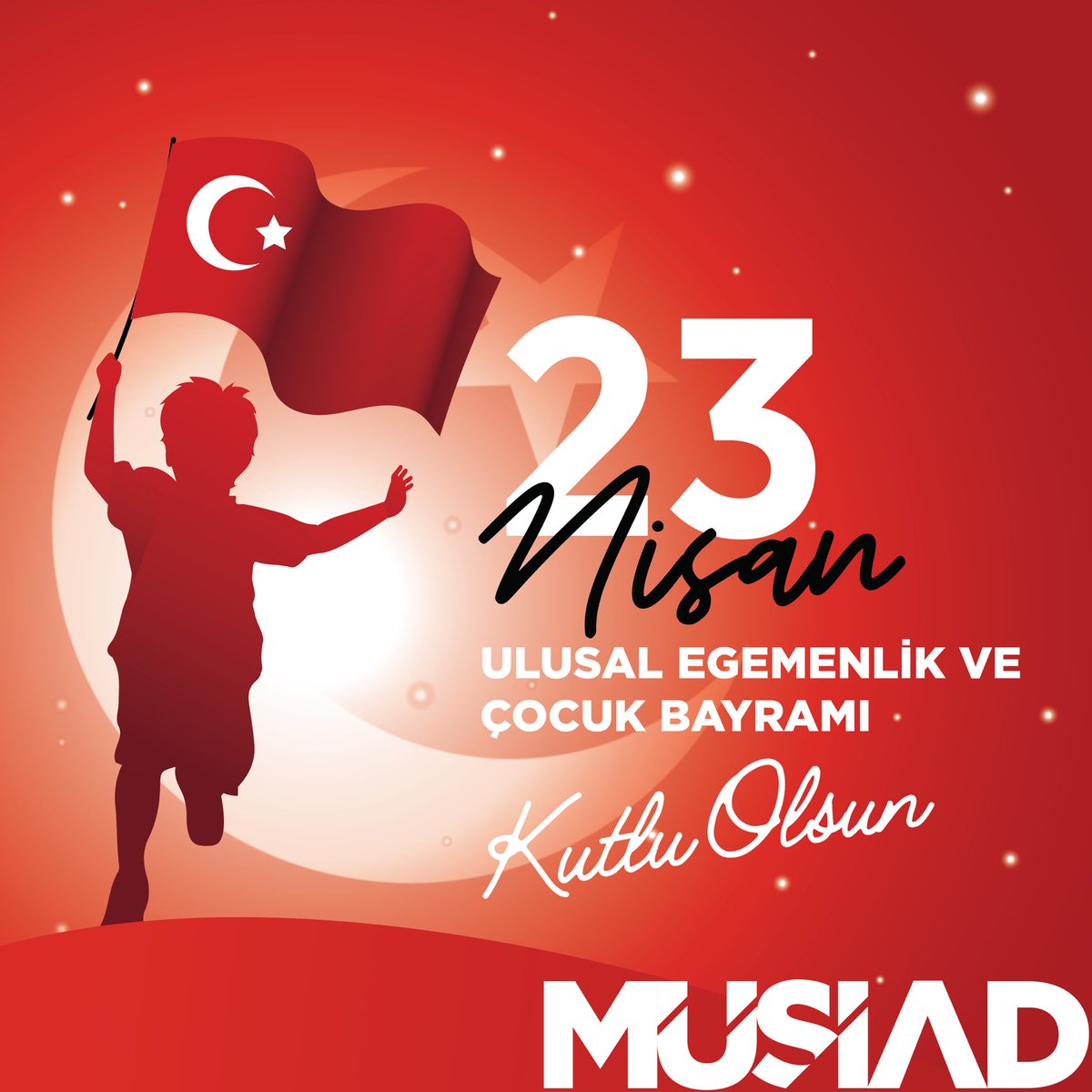 Geleceğimizin teminatı çocuklarımızın 23 Nisan Ulusal Egemenlik ve Çocuk Bayramı’nı ve Gazi Meclisimiz TBMM’nin 105’inci kuruluş yıl dönümünü kutluyorum. 🇹🇷