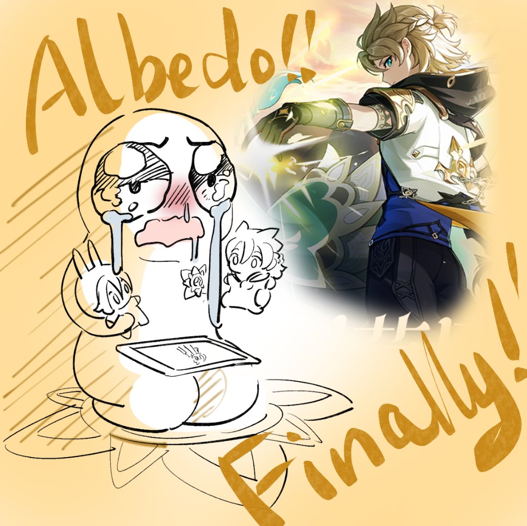 Tiny0v0's tweet image. #Albedo