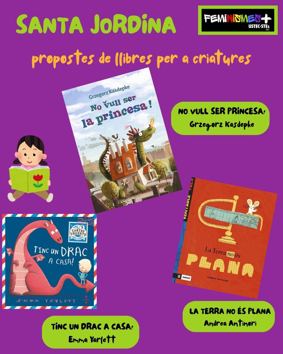 Esperem que passeu una diada plena de roses, llibres i llengua catalana! 🌹📚

Aquí teniu les nostres recomanacions per si us costa escollir 💜