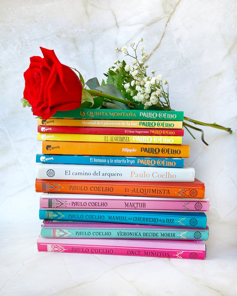 🌹📚 Hoy celebramos el poder de los libros y las historias que nos unen. Gracias por ser parte de esta comunidad y por compartir la magia de Paulo Coelho. 🌟 Que sigamos creciendo juntos, página a página. ¡Feliz #DíaDelLibro! ¡Feliz #SantJordi!