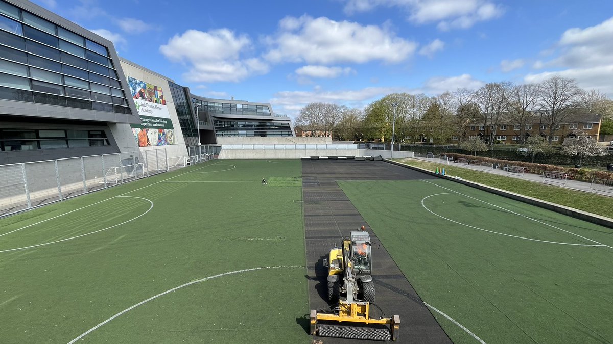 Lee Gladwell (@lee_gladwell) on Twitter photo What a transformation <a href="/ArkEvelynGrace/">Ark Evelyn Grace Academy</a> ! From a condemned, unusable pitch to a new surface in under 2 weeks. Great work from the <a href="/velocitysportuk/">Velocity Sports Ltd</a> site team. What a transformation <a href="/ArkEvelynGrace/">Ark Evelyn Grace Academy</a> ! From a condemned, unusable pitch to a new surface in under 2 weeks. Great work from the <a href="/velocitysportuk/">Velocity Sports Ltd</a> site team.