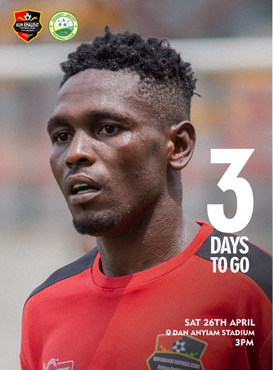 khalifatfc's tweet image. 3 days to Go
#NNL25 MD13
#theprideofimo | #wearekunkhalifatfc