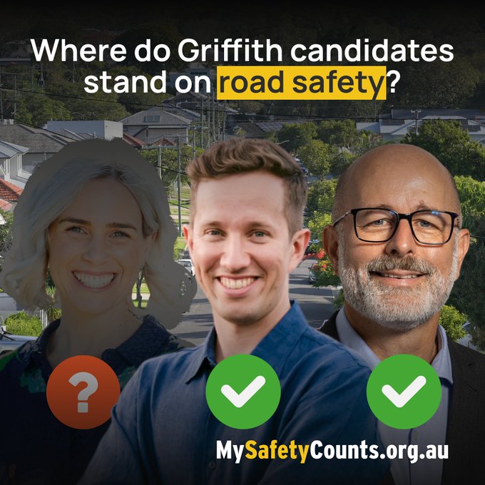 Aus Automobile Assoc (@aaacomms) on Twitter photo .<a href="/LiberalAus/">Liberal Party</a> and <a href="/Greens/">Australian Greens</a> candidates in Griffith back greater transparency of road safety data with road funding announcements. #auspol
Both the Greens' <a href="/MChandlerMather/">Max Chandler-Mather</a> and the Liberals' Andrew Bishop support this transparency reform but Labor's <a href="/reneecoffeygrif/">Renee Coffey MP</a> has yet to state .<a href="/LiberalAus/">Liberal Party</a> and <a href="/Greens/">Australian Greens</a> candidates in Griffith back greater transparency of road safety data with road funding announcements. #auspol
Both the Greens' <a href="/MChandlerMather/">Max Chandler-Mather</a> and the Liberals' Andrew Bishop support this transparency reform but Labor's <a href="/reneecoffeygrif/">Renee Coffey MP</a> has yet to state