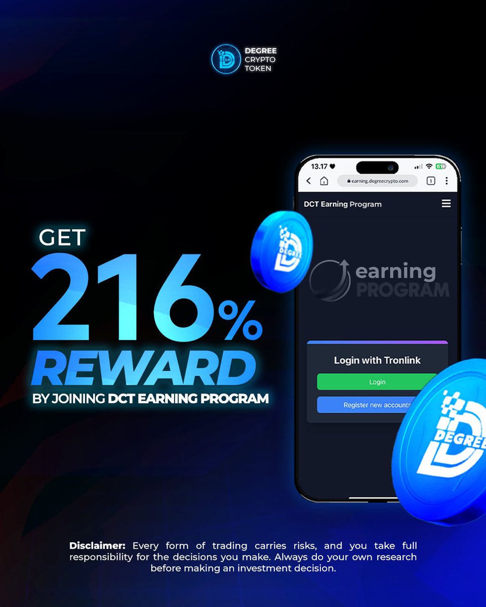 Degree Crypto Token tweet media