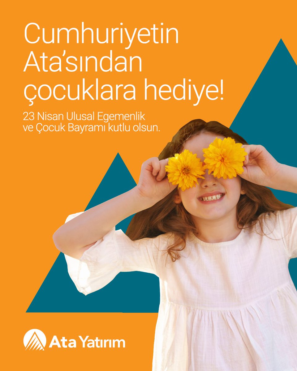 23 Nisan Ulusal Egemenlik ve Çocuk Bayramımız kutlu olsun!