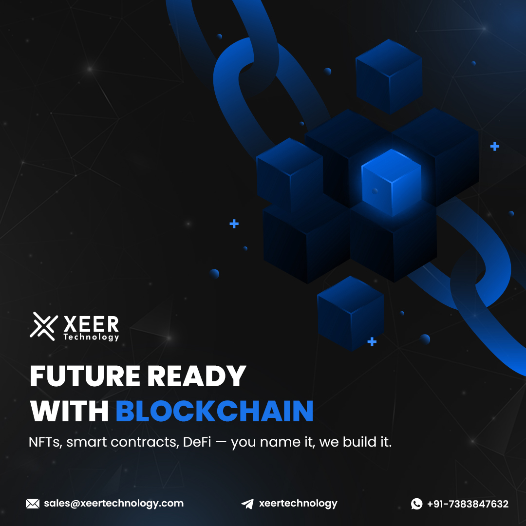 technology_xeer's tweet image. 🔗 NFTs, smart contracts, DeFi — you name it, we build it.

Turn your blockchain vision into real-world value.

#BlockchainDevelopment #Web3WithXeer #TechWithTrust #XeerTechnology #AI