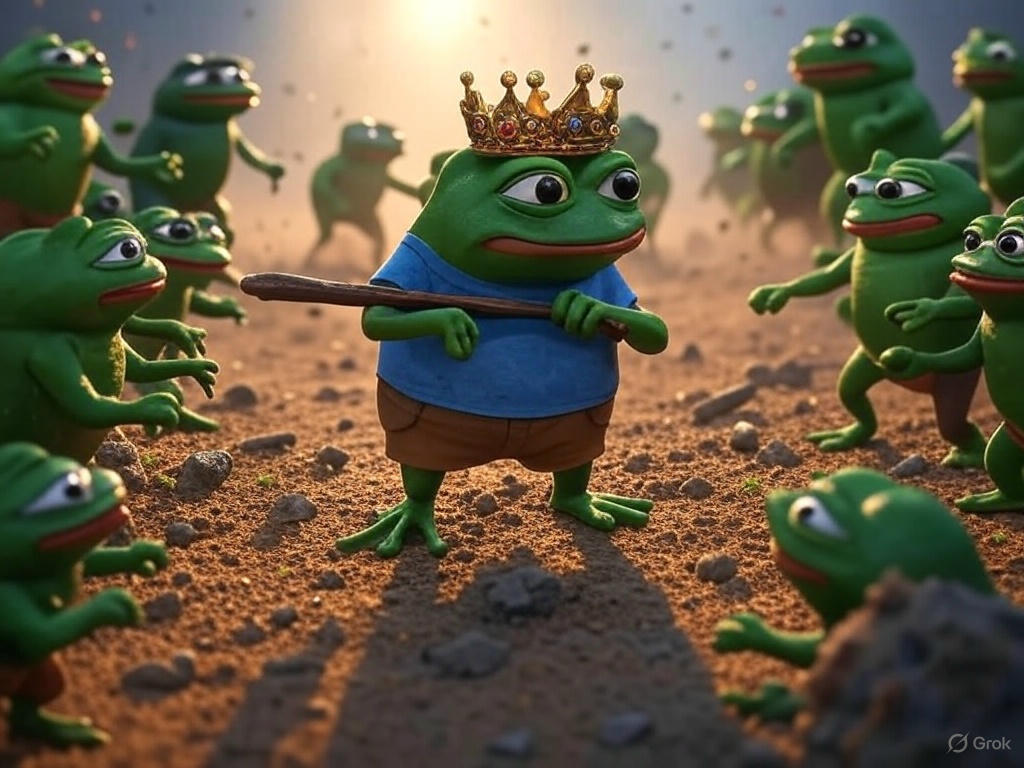 dankula_gg's tweet photo. Yo, strap in, #DankCrew!
We’re deep in the #Kekspace coliseum, where the OG @pepecoins is swinging a memetic broadsword against a swarm of fake $PEPE wannabes in the wildest Web3 arena showdown! ⚔️🐸
This ain’t just a fight—it’s a full-on #DankPirate rebellion, a clash of #DankCulture where only the truest #DankKing will claim the throne! 👑🐸
#DankPirates #DankKings #DankMovement #DankCulture #DankPepes #DankMemes #DankAF