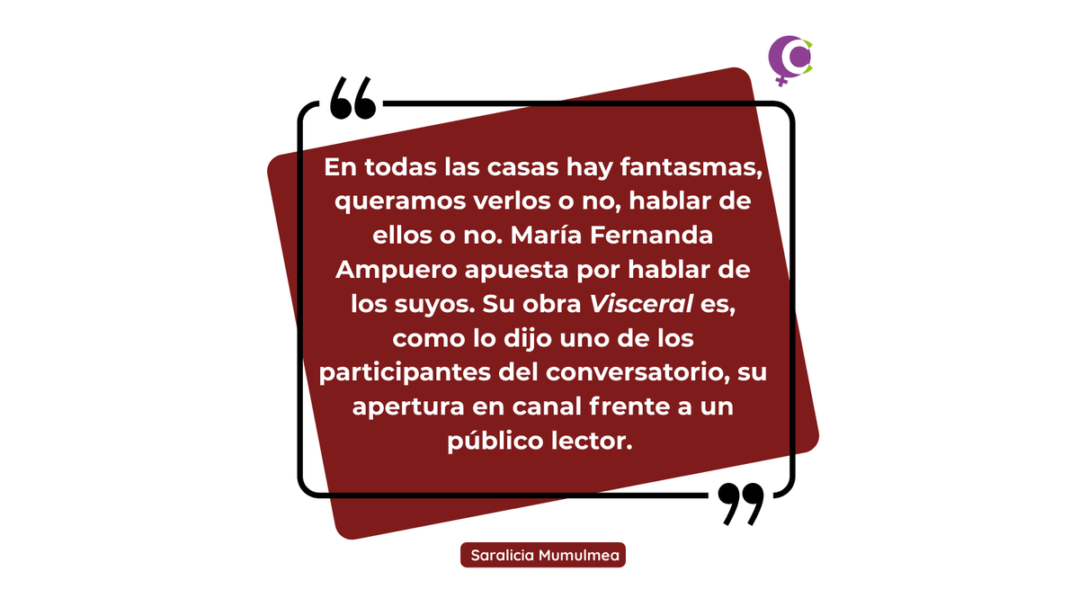 circularias_'s tweet photo. ¿Cómo se siente conocer a una de tus escritoras más admiradas? Saralicia Mumulmea nos cuenta su experiencia con @mariafernandamp 

Para saber más, visítanos en https://t.co/Dx2S9mfJMs🤗

#Visceral #MaríaFernandaAmpuero #Escritoralatinoamericana https://t.co/KGaGTUrRnQ