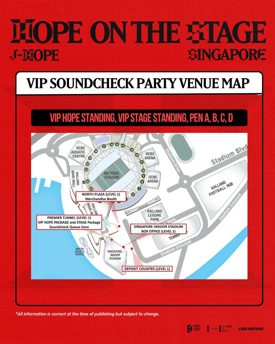 livenationsg's tweet photo. ➡️ Swipe to read through the full event guide carefully to ensure a smooth experience at the concert 🐿️

#제이홉 #jhope #jhope_TOUR
#HOPE_ON_THE_STAGE_TOUR_Singapore
#HOS_TOUR_Singapore https://t.co/ch6Ujyeewg