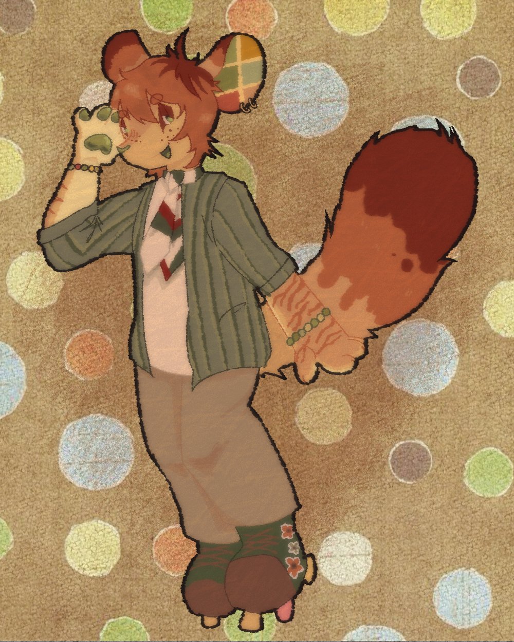 a fullbody commission for planet.neptvne on instagram