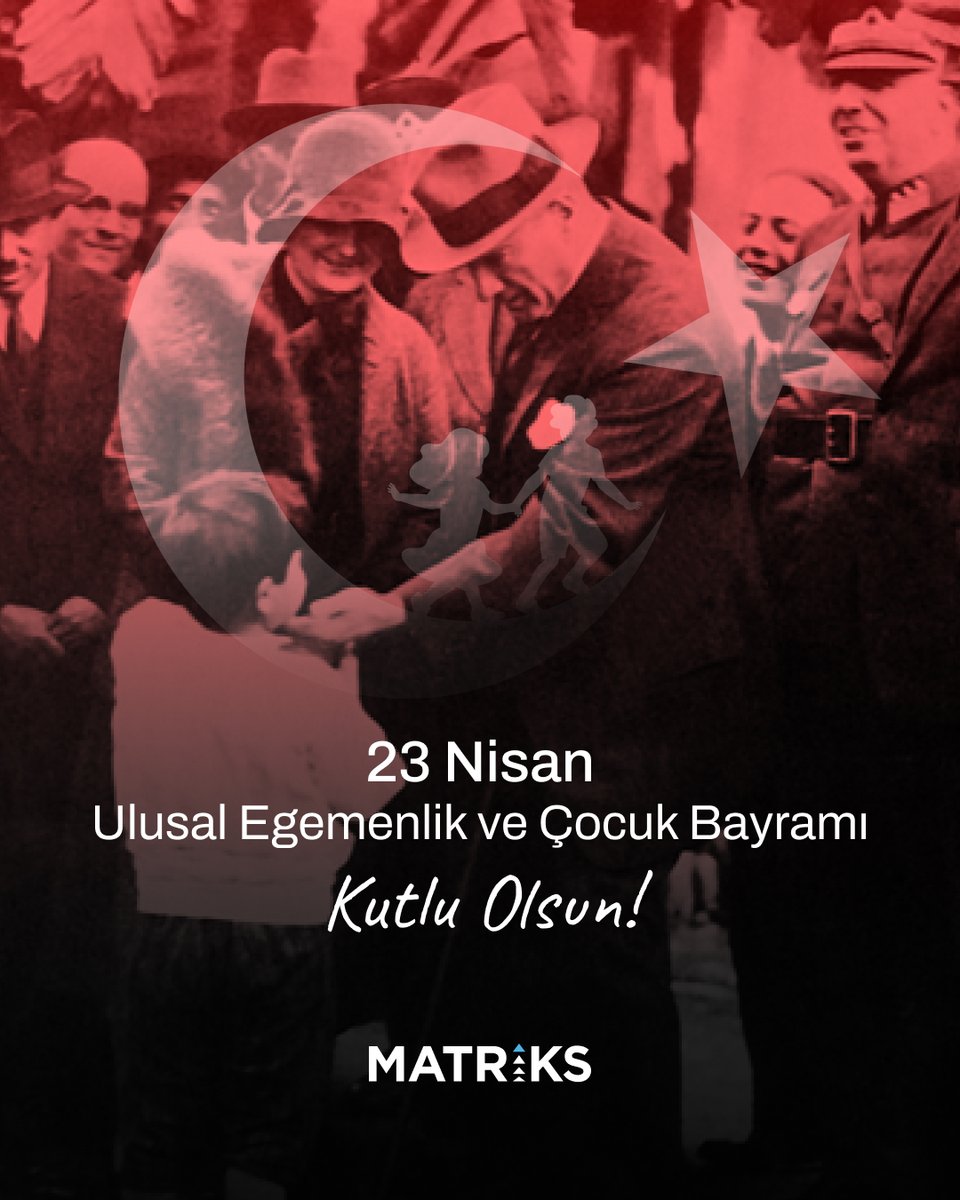 🇹🇷 23 Nisan Ulusal Egemenlik ve Çocuk Bayramı Kutlu Olsun!
Gazi Mustafa Kemal Atatürk’ün çocuklara armağan ettiği bu özel günde, geleceğimizin teminatı olan tüm çocuklarımızın bayramını coşkuyla kutluyoruz.

#23Nisan #UlusalEgemenlikveÇocukBayramı