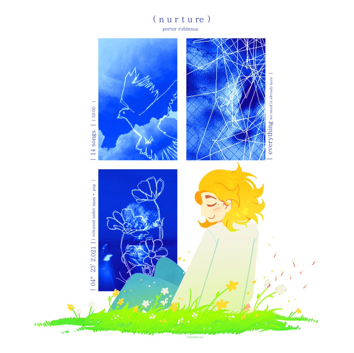 plushiecore's tweet image. happy 4th anniversary to the album that changed my life &amp;lt;3 #nurture