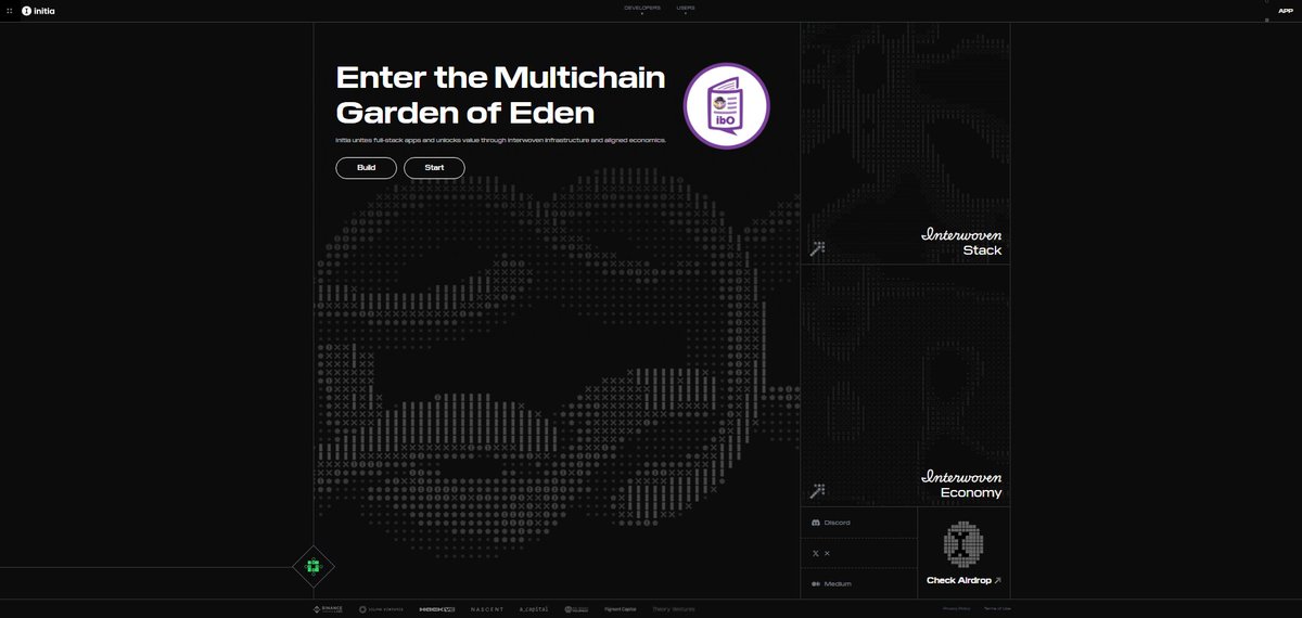 Initia คืออะไร?

<a href="/initia/">Initia 🪢</a> #INIT $INIT

🧵 Thread นี้ จะพาไปทำความรู้จักกับ Initia 🪢 ที่ใคร ๆ ก็พูดถึงกันวันนี้ครับ

👇