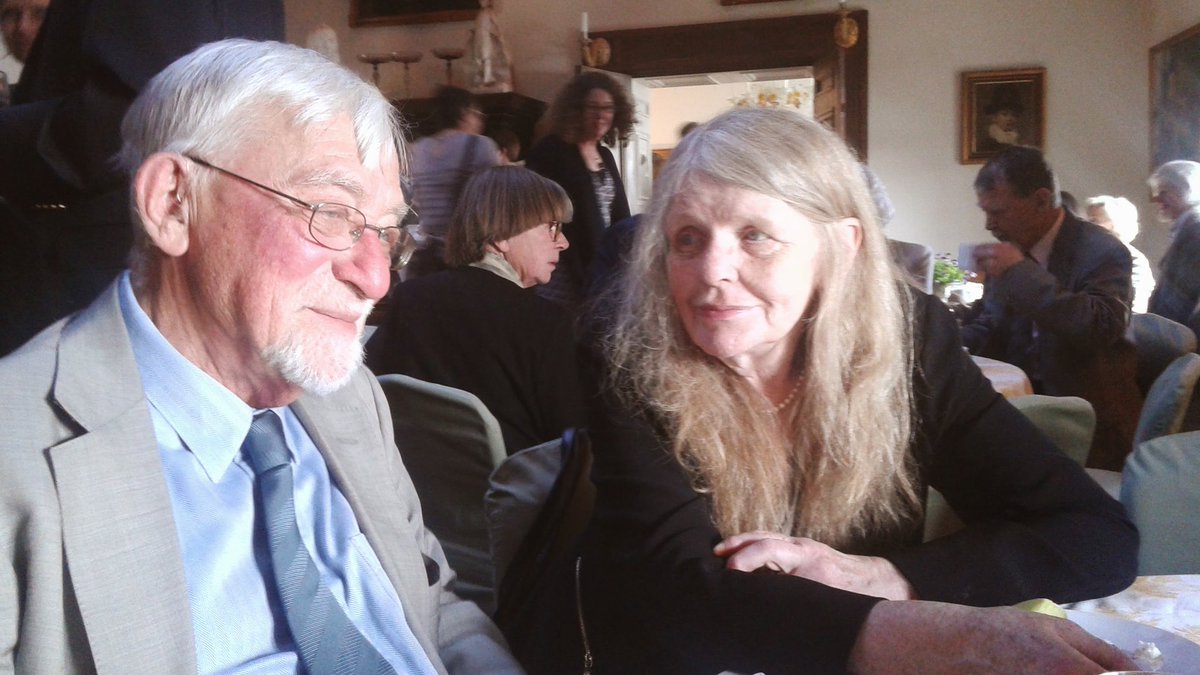 Saknar dessa två. De uppskattade varandra och skulle så väl behövas idag.
(Bilden 10 år gammal)