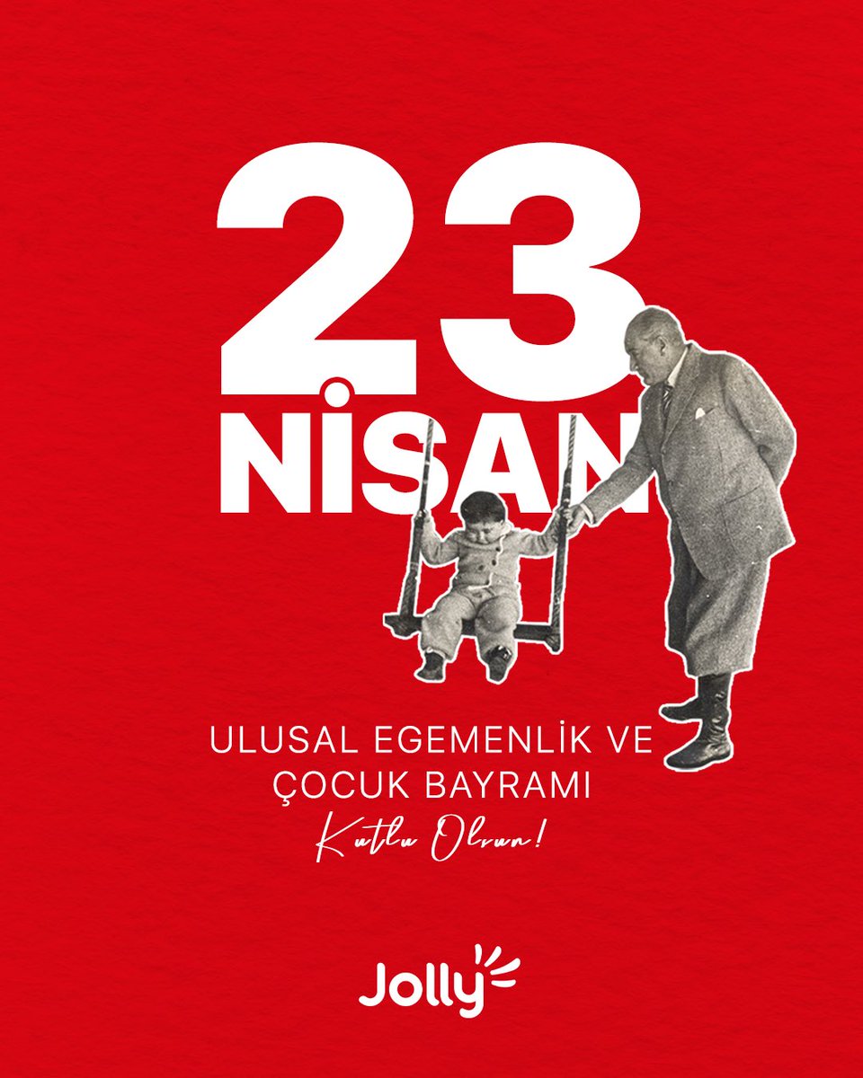 🇹🇷 Egemenliğin millete, bayramın çocuklara armağan edildiği büyük bir gün… 🎈
23 Nisan Ulusal Egemenlik ve Çocuk Bayramı kutlu olsun! 👧🧒
